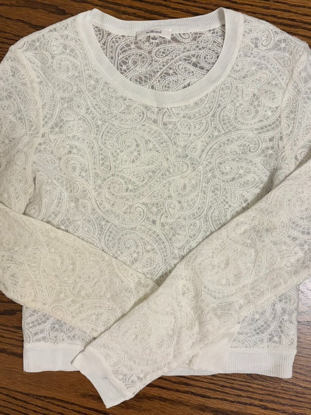 Wilfred Lace Long Sleeve
